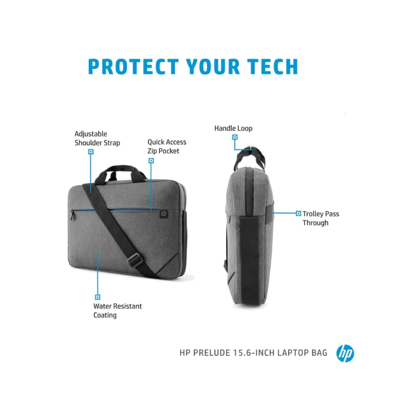HP Prelude 15.6-inch Notebook Bag - Gery - Bag