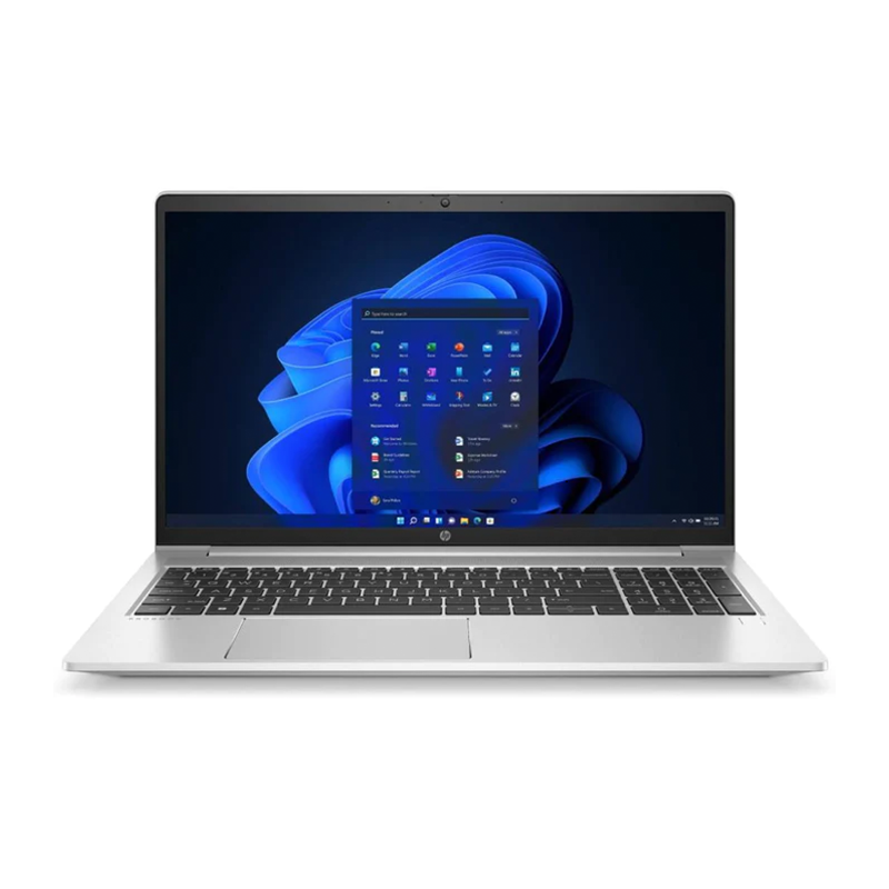 HP Probook 450 15.6 Inch i5 Laptop 8GB RAM 256GB SSD Windows 11 Pro - Silver - Silver