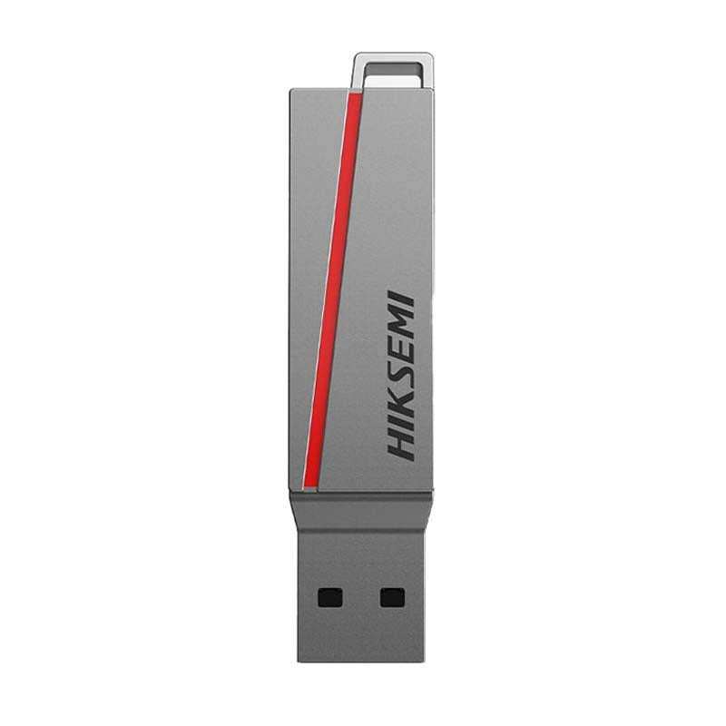 Hiksemi Dual Slim 256GB USB3.2 Flash Drive - Silver - Silver