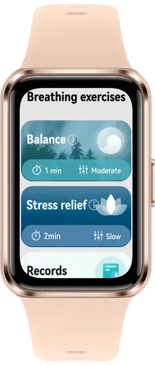 HUAWEI Band 11 Breathing Exercises