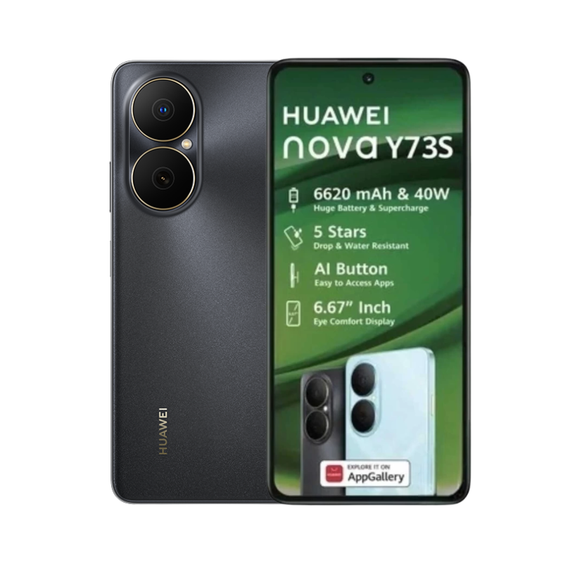 Huawei Nova Y73s 4G Dual Sim 128GB - Black - Black
