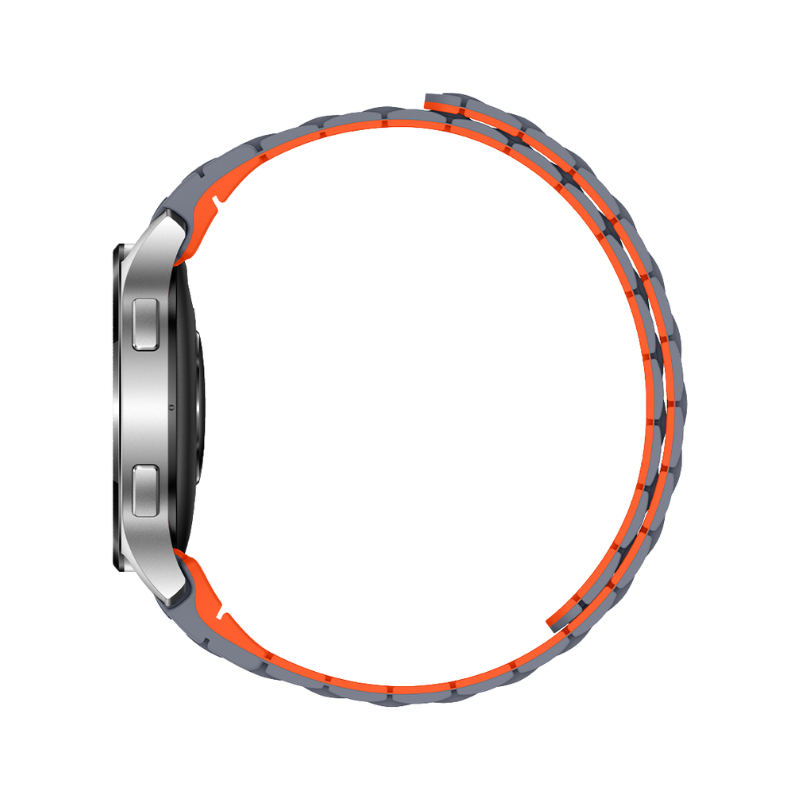 COLMI i28 Ultra Smartwatch AMOLED Screen Fashion Sport Outdoor Ai GPT Prayer Timings Smart Watch - Silver orange