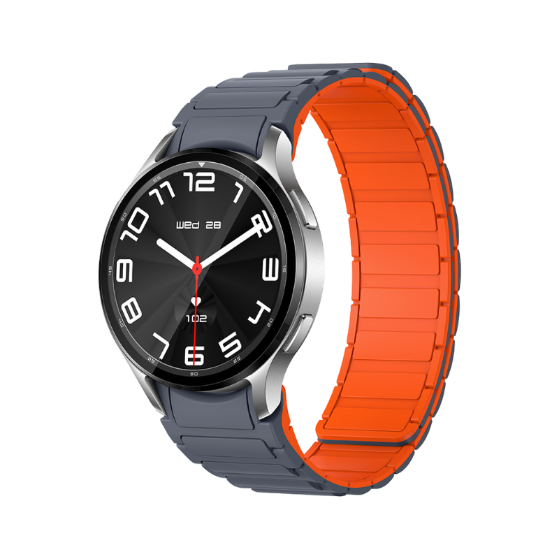 COLMI i28 Ultra Smartwatch AMOLED Screen Fashion Sport Outdoor Ai GPT Prayer Timings Smart Watch - Silver orange