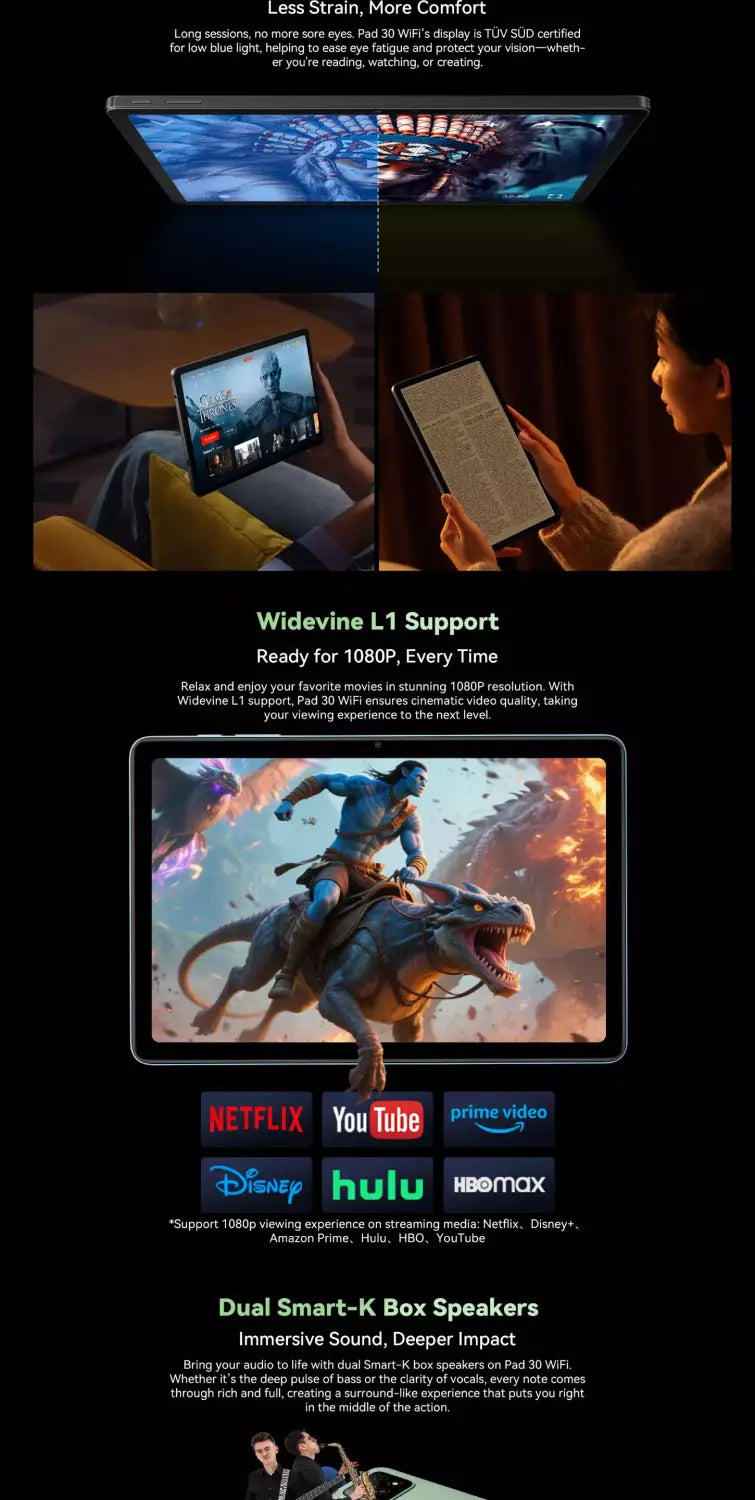 OSCAL Pad 30 WiFi Tablet 10.1’’ 128GB – Grey