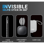 Insta360 X5 Essential Bundle - Black - Black