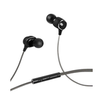INTOUCH Explosive Wired Earphones - Black & Silver - Black