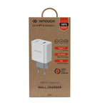 Intouch PD 20W Wall Charger - White / Grey - White/Grey