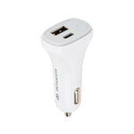 Intouch Qualcom 3.0 Car Charger 30W - White - White