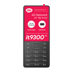 Itel IT9300 4G Dual Sim 64MB Vodacom Network Locked - Black - Black