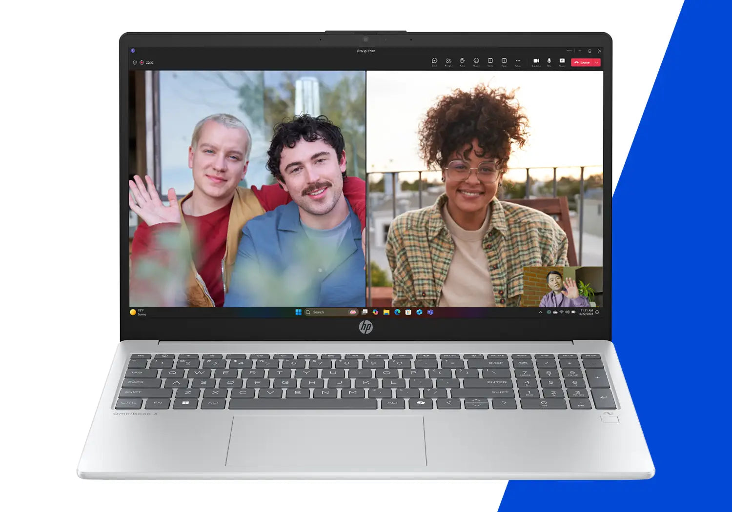 HP OmniBook 3 AMD Ryzenâ„¢ 5 8GB RAM and 256GB SSD Laptop - Silver