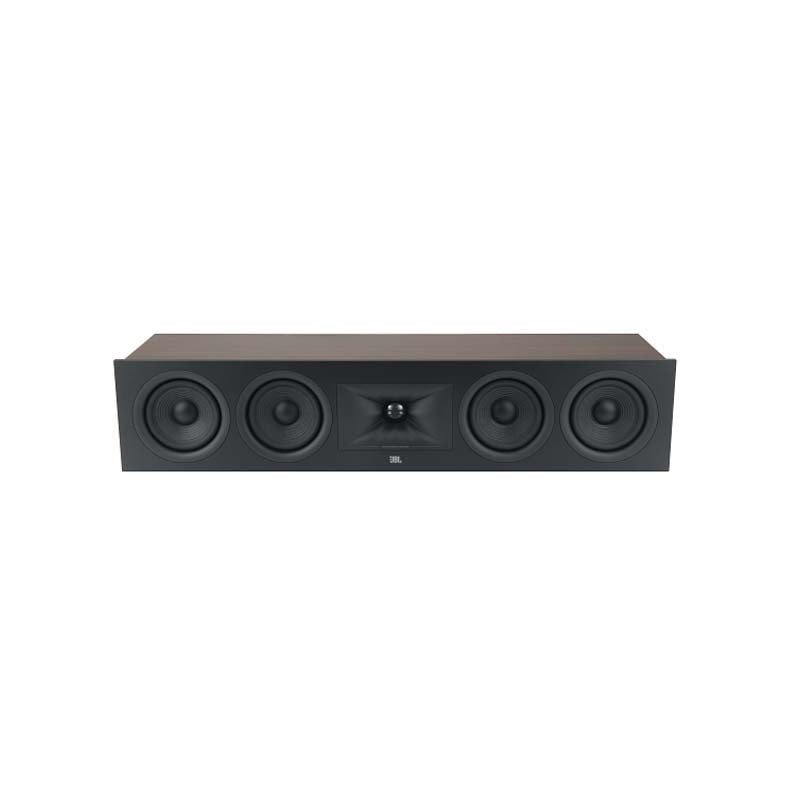 JBL 245C 2.5-Way Quad 4.5-inch Single Centre Channel Speaker - Black - Black