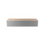 JBL 245C 2.5-Way Quad 4.5-inch Single Centre Channel Speaker - White - White