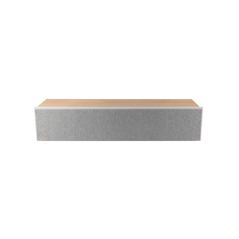 JBL 245C 2.5-Way Quad 4.5-inch Single Centre Channel Speaker - White - White