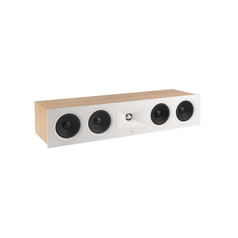 JBL 245C 2.5-Way Quad 4.5-inch Single Centre Channel Speaker - White - White