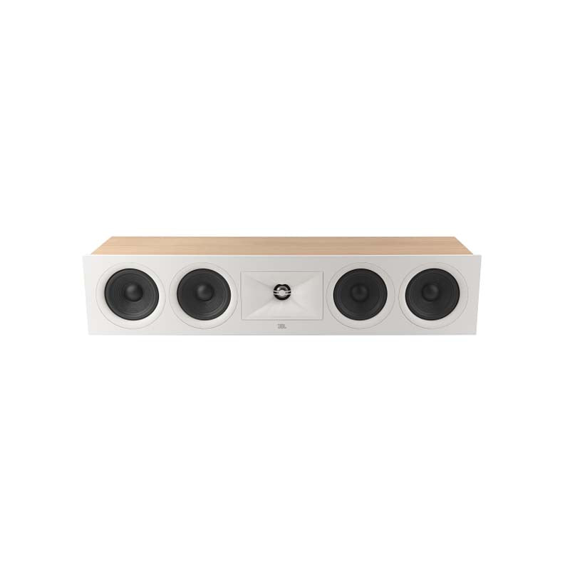 JBL 245C 2.5-Way Quad 4.5-inch Single Centre Channel Speaker - White - White