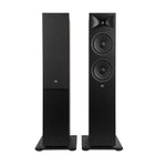 JBL 260F 2.5-Way Dual 6.5-inch Single Floorstand Speaker - Black - Black