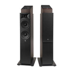 JBL 260F 2.5-Way Dual 6.5-inch Single Floorstand Speaker - Black - Black