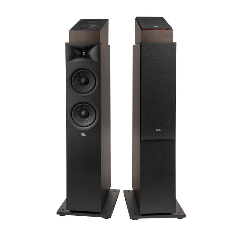 JBL 260F 2.5-Way Dual 6.5-inch Single Floorstand Speaker - Black - Black