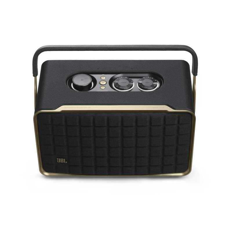 JBL Authentics 300 Portable Smart Home Bluetooth Speaker with Wi-Fi - Black - Black