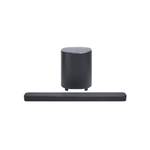 JBL BAR500 M2 5.1 Channel Soundbar with Sub - Black - Black