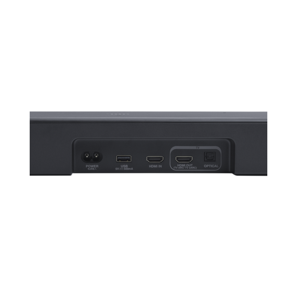 JBL BAR500 M2 5.1 Channel Soundbar with Sub - Black - Black