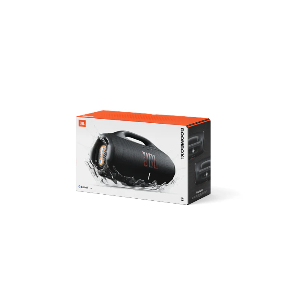 JBL Boombox 4 Portable Bluetooth Speaker - Black - Black