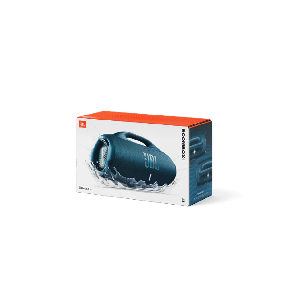 JBL Boombox 4 Portable Bluetooth Speaker - Blue - Blue