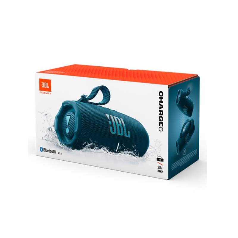JBL Charge 6 Portable Bluetooth Speaker - Blue - Blue
