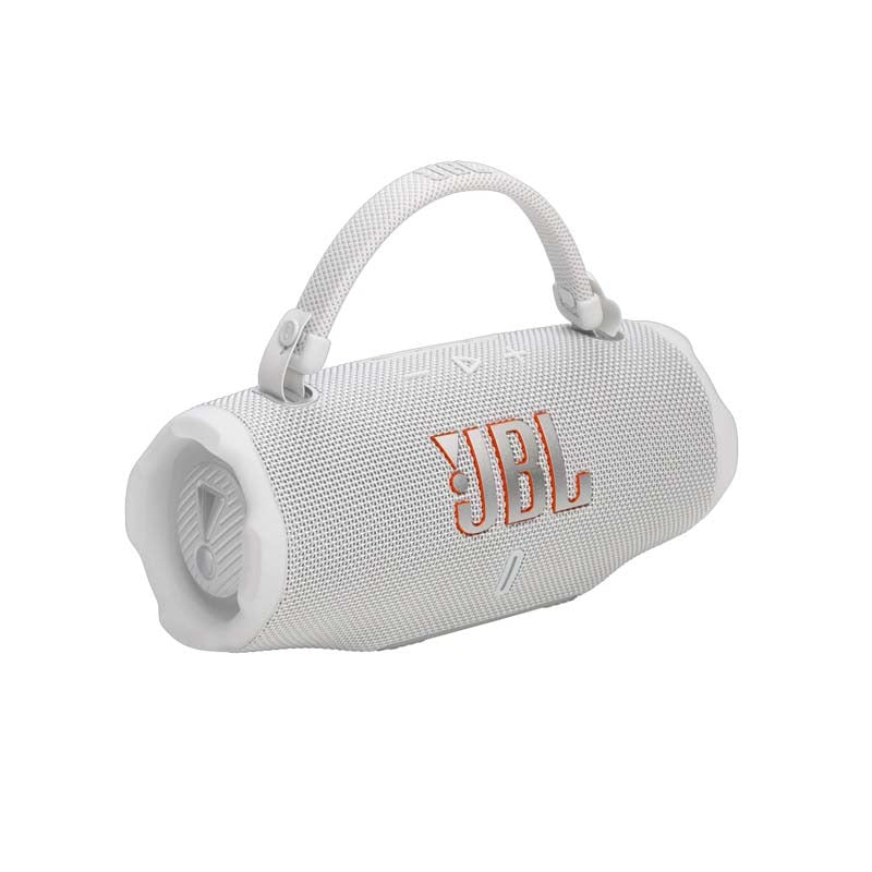 JBL Charge 6 Portable Bluetooth Speaker - White - White