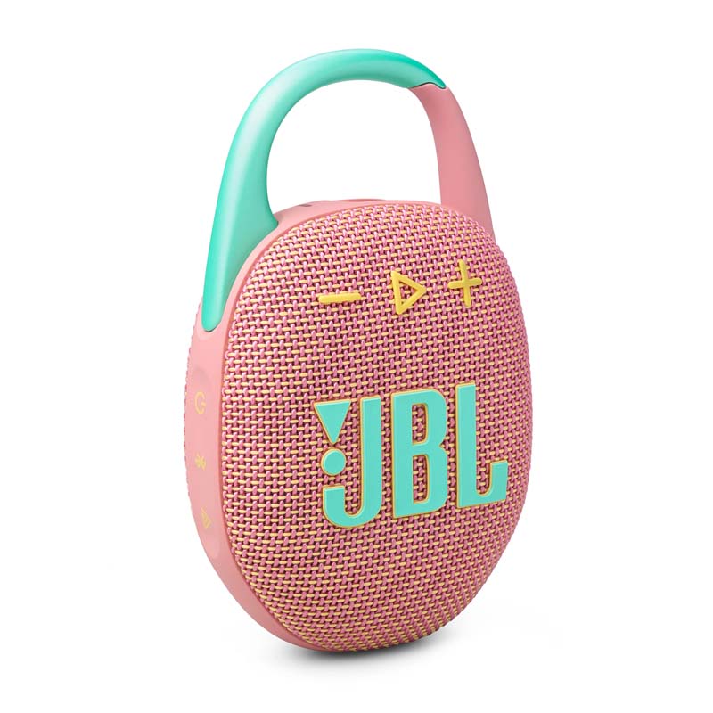 JBL Clip 5 Ultra Portable Waterproof Bluetooth Speaker - Pink - Pink