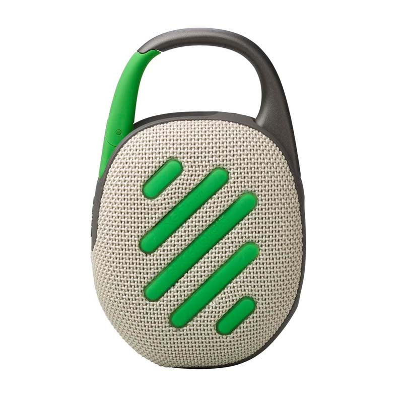 JBL Clip 5 Ultra Portable Waterproof Bluetooth Speaker - Sand - Brown