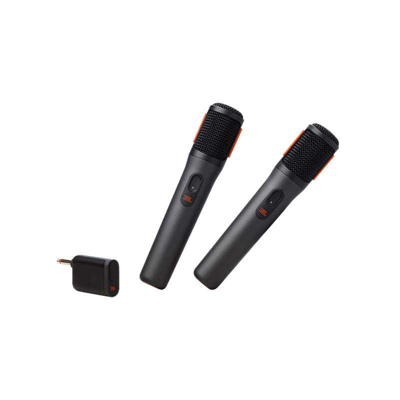 JBL Digital Wireless Microphones for PartyBox Speakers - Black - Black