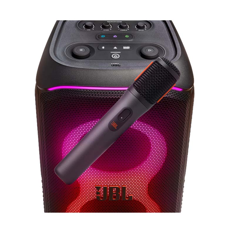 JBL Digital Wireless Microphones for PartyBox Speakers - Black - Black