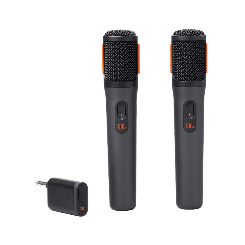 JBL Digital Wireless Microphones for PartyBox Speakers - Black - Black