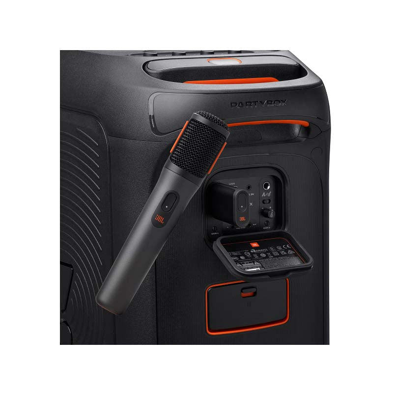 JBL Digital Wireless Microphones for PartyBox Speakers - Black - Black