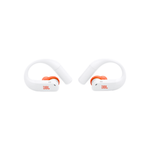 JBL Endurance Peak 4 TWS Sport In Ear Headphone - White - White/Orange