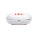 JBL Endurance Peak 4 TWS Sport In Ear Headphone - White - White/Orange