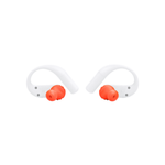 JBL Endurance Peak 4 TWS Sport In Ear Headphone - White - White/Orange