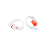 JBL Endurance Peak 4 TWS Sport In Ear Headphone - White - White/Orange