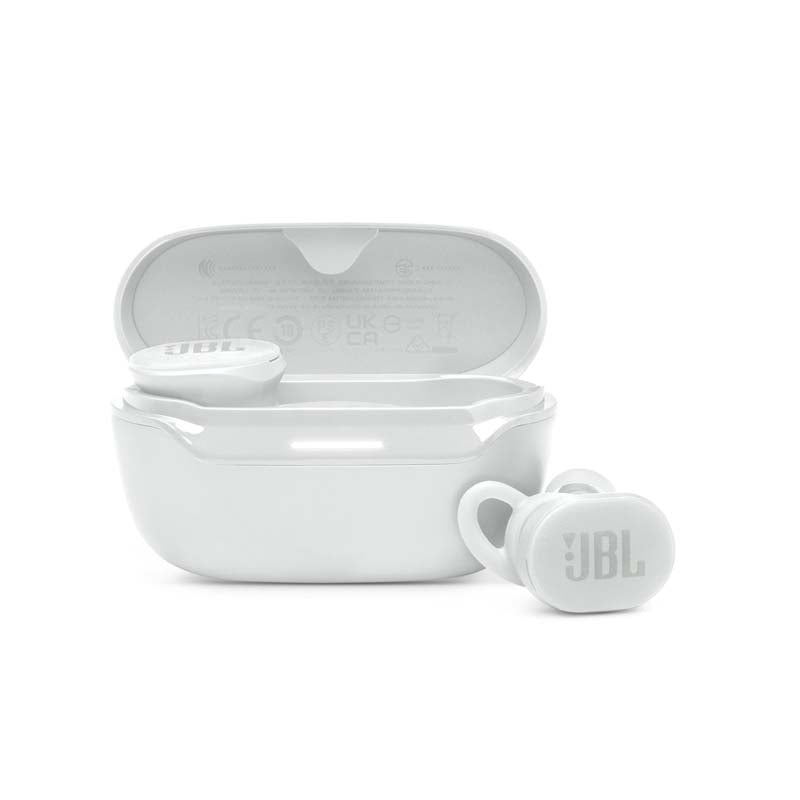 JBL Endurance Race 2 True Wireless Active Sport In-Ear Earbuds with ANC - White - White