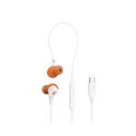 JBL Endurance Run 3 Wired Type-C In Ear Headphone - White - White