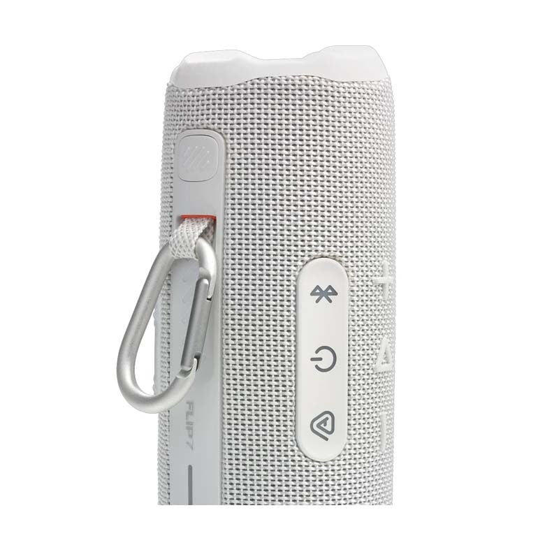 JBL Flip 7 Portable Bluetooth Speaker - White - White