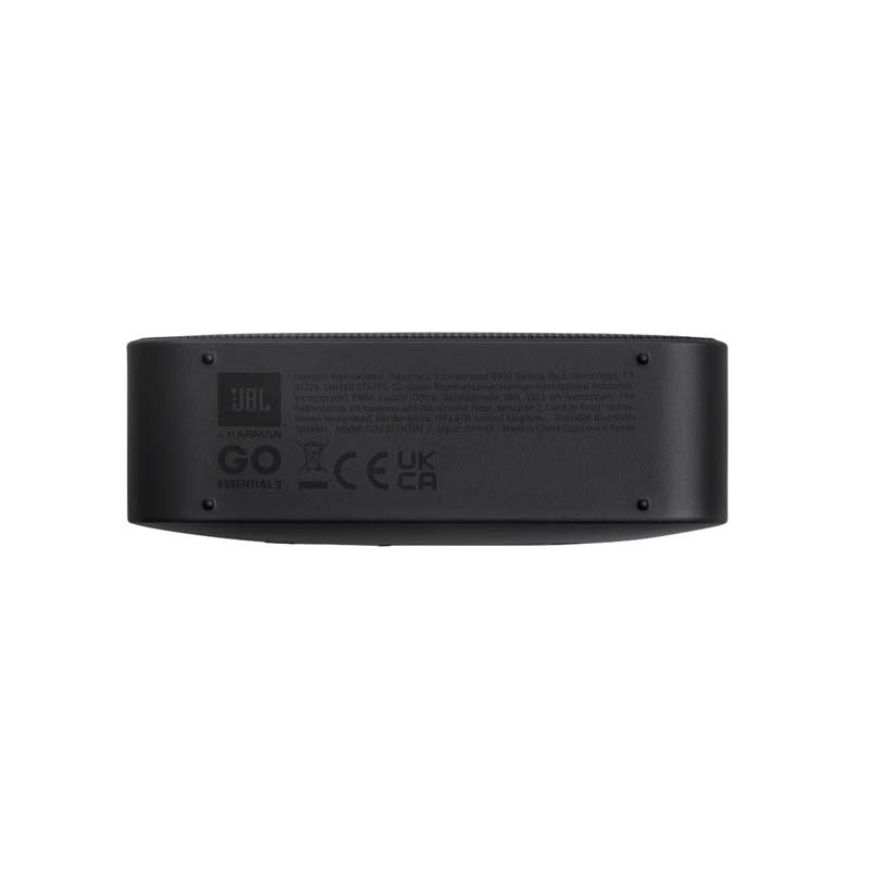 JBL Go Essential 2 Portable Bluetooth Speaker - Black - Black