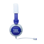 JBL Junior 320 Wired On-Ear Kids Headphones With Mic - Blue - Blue