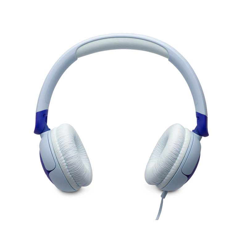 JBL Junior 320 Wired On-Ear Kids Headphones With Mic - Blue - Blue