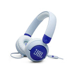 JBL Junior 320 Wired On-Ear Kids Headphones With Mic - Blue - Blue