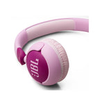 JBL Junior 320 Wired On-Ear Kids Headphones With Mic - Purple - Purple