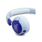 JBL Junior 320BT Wireless On-Ear Kids Headphones - Blue - Blue