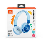 JBL Junior 320BT Wireless On-Ear Kids Headphones - Blue - Blue