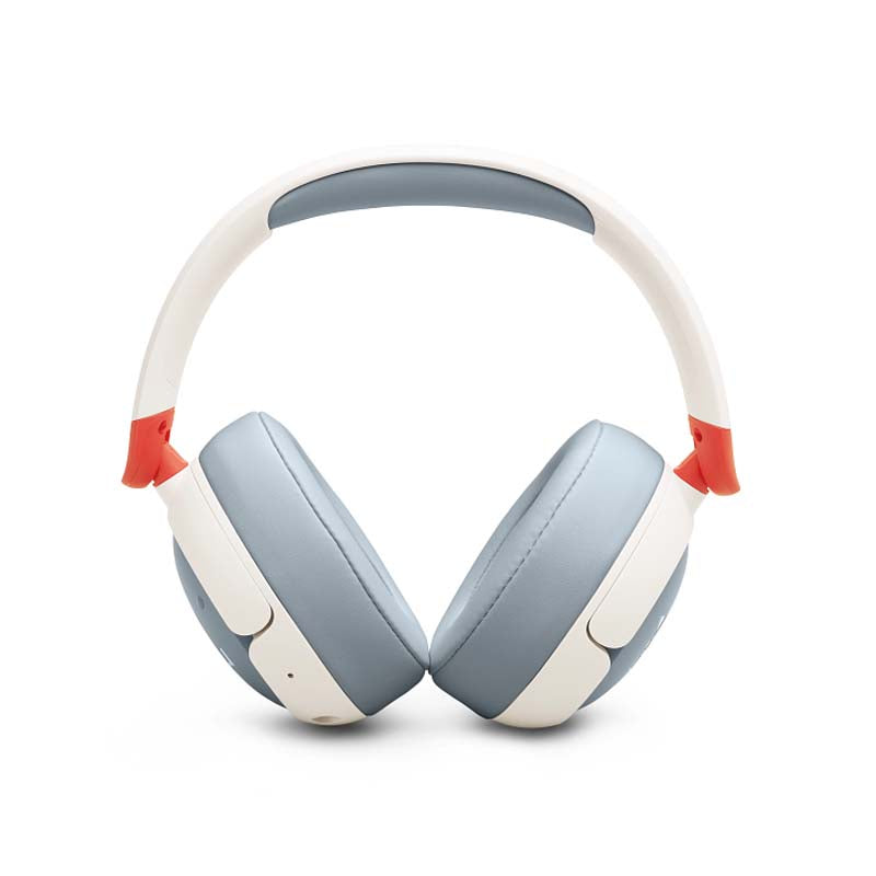 JBL Junior 470NC Wireless Over-Ear Noise Cancelling Headphones For Kids - White - White